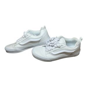 NWOB Vans Men's Size 9.5 / Women's Size 11 Knu Skool White Sneakers